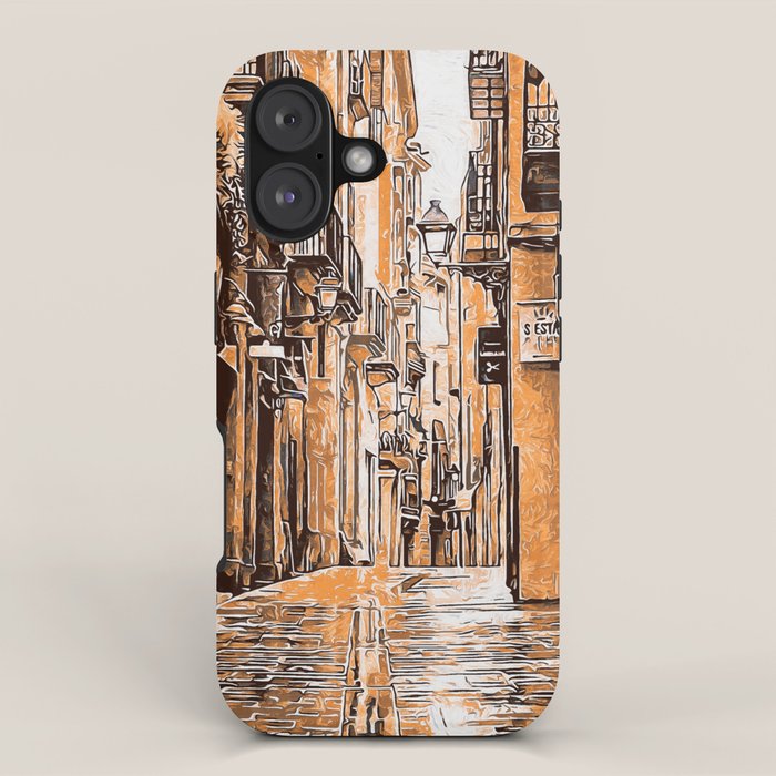 Barcelona, Gothic Quarter iPhone Case Gallery Image 1