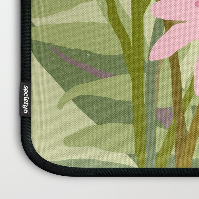 Madrid Flower Market cottagecore illustration Laptop Sleeve Gallery Image 3