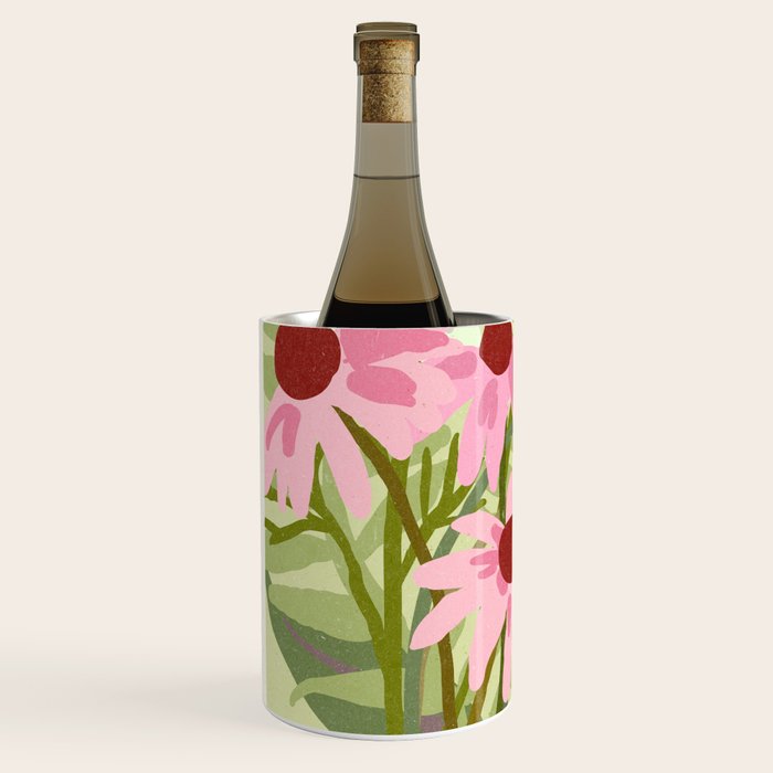 Madrid Flower Market cottagecore illustration Wine Chiller Gallery Image 2