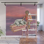 Napping Puppy Wall Mural Gallery Image 1