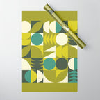 Vintage Geometric 01D Wrapping Paper Gallery Image 1