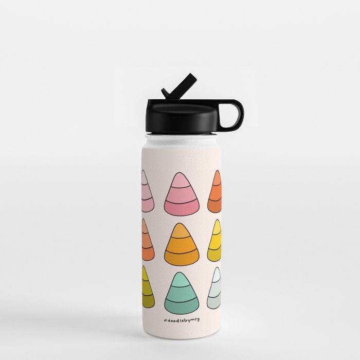 Rainbow Candy Corns Water Bottle Gallery Image 1