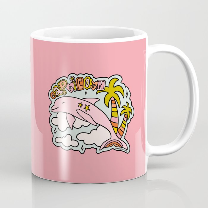 Capricorn Dolphin  Coffee Mug Gallery Image 1