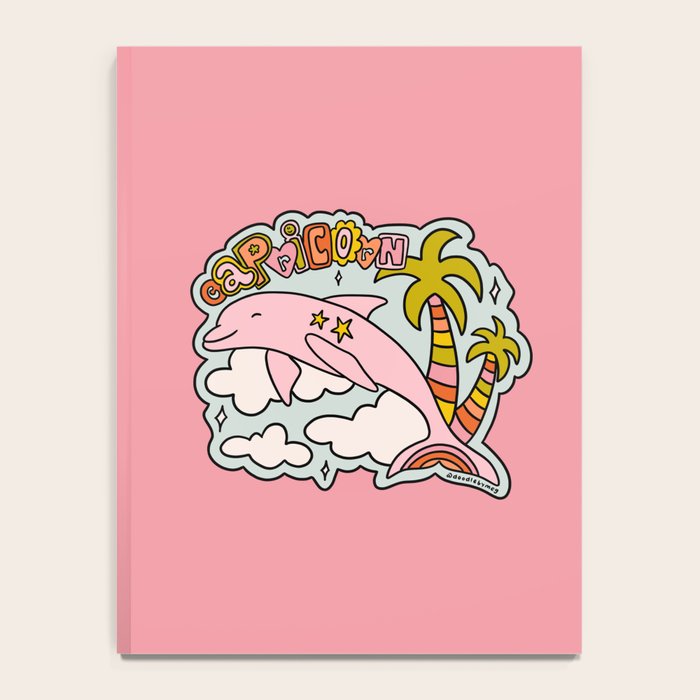 Capricorn Dolphin  Notebook Gallery Image 4
