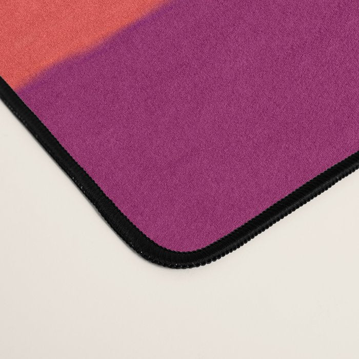 Sunset Stripes Desk Mat Gallery Image 4