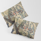 Antique 18th Century Peacock and Phoenix French Aubusson Tapestry Pillow Sham Gallery Image 3