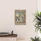 Antique 18th Century Peacock and Phoenix French Aubusson Tapestry Poster Gallery Image 2