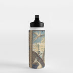 Antique 18th Century Peacock and Phoenix French Aubusson Tapestry Water Bottle Gallery Image 3