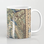 Antique 18th Century Peacock and Phoenix French Aubusson Tapestry Coffee Mug Gallery Image 1