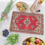 Qashqa'i Kashkuli Fars Southwest Persian Rug Print Cutting Board Gallery Image 2