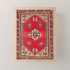 Qashqa'i Kashkuli Fars Southwest Persian Rug Print Mini Art Print Gallery Image 1