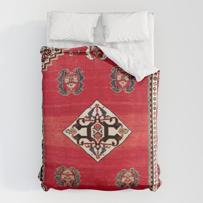 Qashqa'i Kashkuli Fars Southwest Persian Rug Print Duvet Cover Gallery Image 6