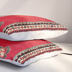 Qashqa'i Kashkuli Fars Southwest Persian Rug Print Pillow Sham Gallery Image 3