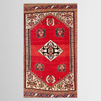 Qashqa'i Kashkuli Fars Southwest Persian Rug Print Tablecloth Gallery Image 2