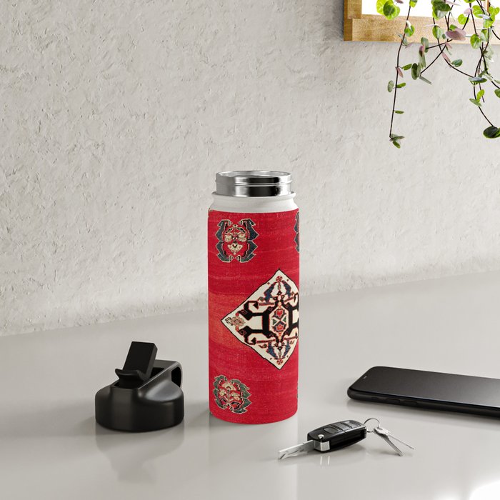 Qashqa'i Kashkuli Fars Southwest Persian Rug Print Water Bottle Gallery Image 4