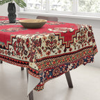 Qashqa'i Kashkuli Fars Southwest Persian Rug Print Tablecloth Gallery Image 3