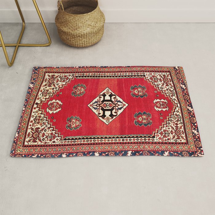 Qashqa'i Kashkuli Fars Southwest Persian Rug Print Rug Gallery Image 1