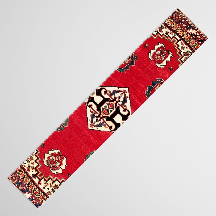 Qashqa'i Kashkuli Fars Southwest Persian Rug Print Table Runner Gallery Image 3