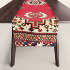 Qashqa'i Kashkuli Fars Southwest Persian Rug Print Table Runner Gallery Image 1