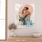 The Lovers - NOODDOOD Remix Wall Tapestry Gallery Image 2