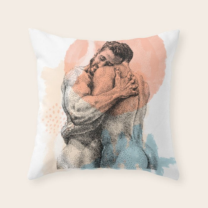 The Lovers - NOODDOOD Remix Throw Pillow Gallery Image 6