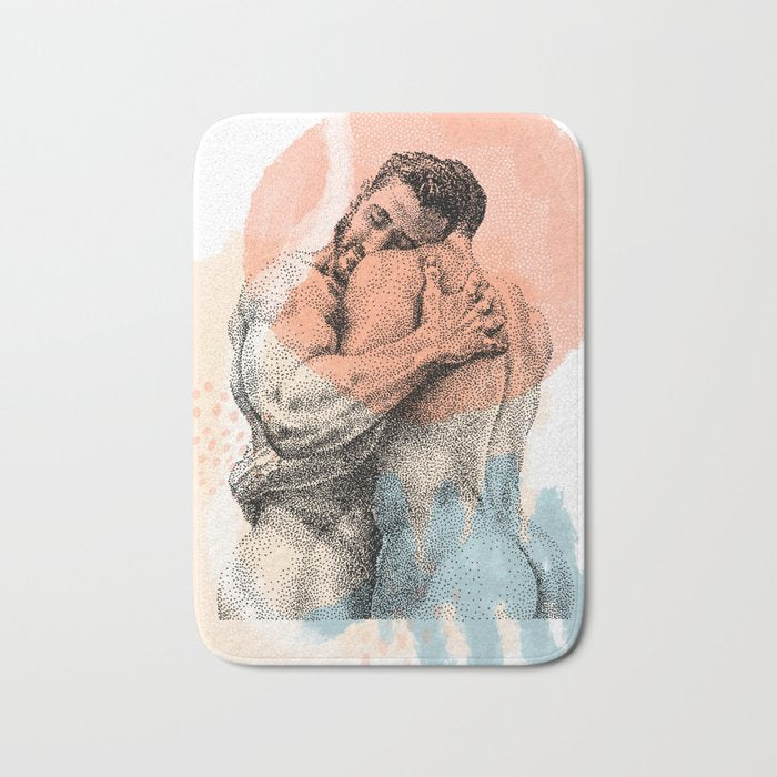 The Lovers - NOODDOOD Remix Bath Mat Gallery Image 1