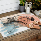 The Lovers - NOODDOOD Remix Outdoor Rug Gallery Image 2