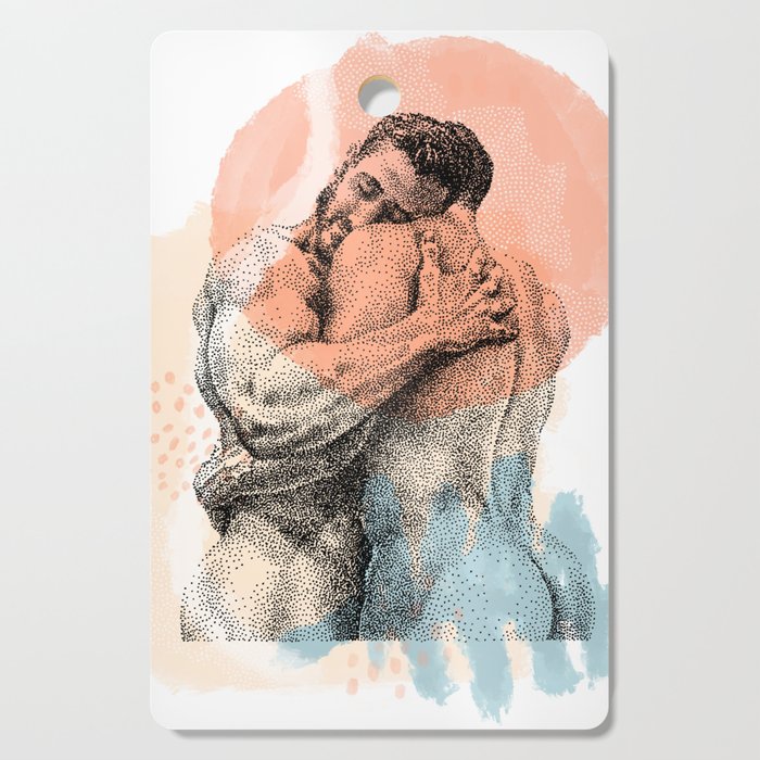 The Lovers - NOODDOOD Remix Cutting Board Gallery Image 1