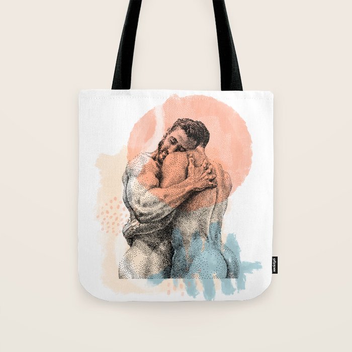The Lovers - NOODDOOD Remix Tote Bag Gallery Image 1