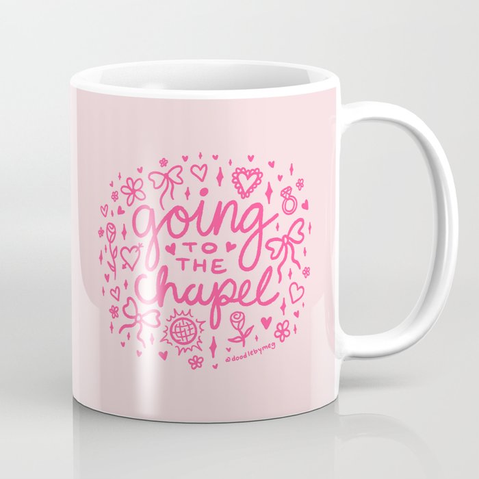 Going to the Chapel in Pink Coffee Mug Gallery Image 1