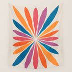 Vintage California Sun: Star Leaf Matisse Edition Wall Tapestry Gallery Image 4