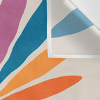 Vintage California Sun: Star Leaf Matisse Edition Wall Tapestry Gallery Image 3