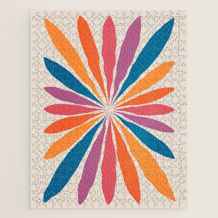 Vintage California Sun: Star Leaf Matisse Edition Jigsaw Puzzle Gallery Image 1