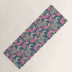 Jackalope - blue and purple  Yoga Mat Gallery Image 1