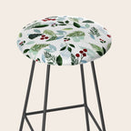 Blue Christmas Stool Gallery Image 2