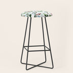 Blue Christmas Stool Gallery Image 1