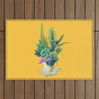 Arid garden Outdoor Rug Gallery Image 1