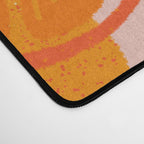 Orange Blooms - Blush Desk Mat Gallery Image 4