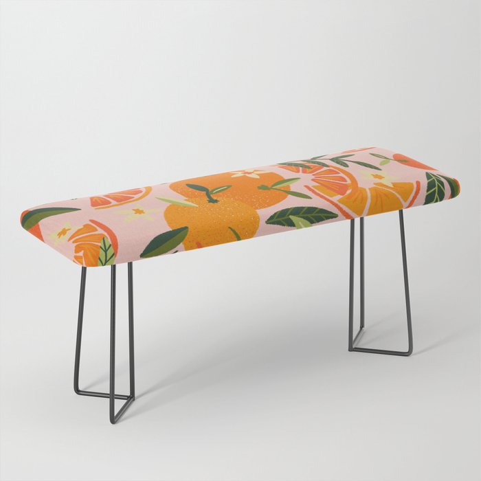 Orange Blooms - Blush Bench Gallery Image 1