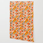 Orange Blooms - Blush Wallpaper Gallery Image 2