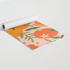 Orange Blooms - Blush Yoga Mat Gallery Image 2