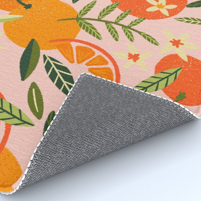 Orange Blooms - Blush Rug Gallery Image 4