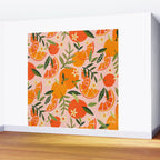 Orange Blooms - Blush Wall Mural Gallery Image 2