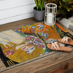 Gustav Klimt Water Serpents II Outdoor Rug Gallery Image 2