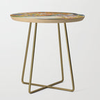 Gustav Klimt Water Serpents II Side Table Gallery Image 1