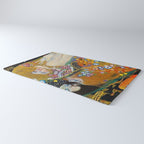Gustav Klimt Water Serpents II Rug Gallery Image 3