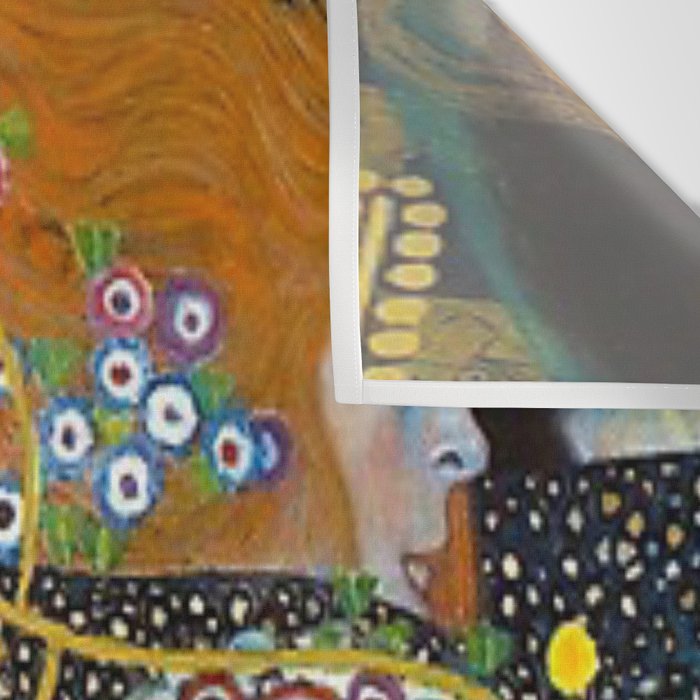 Gustav Klimt Water Serpents II Wall Tapestry Gallery Image 3