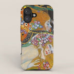 Gustav Klimt Water Serpents II iPhone Case Gallery Image 1