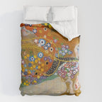 Gustav Klimt Water Serpents II Comforter Gallery Image 6