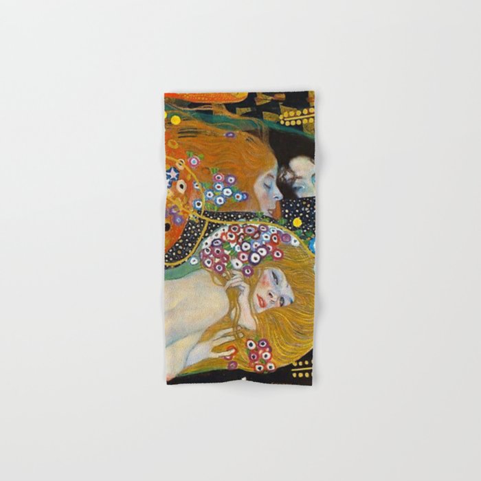 Gustav Klimt Water Serpents II Bath Towel Gallery Image 1